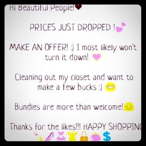 Every thing must go...